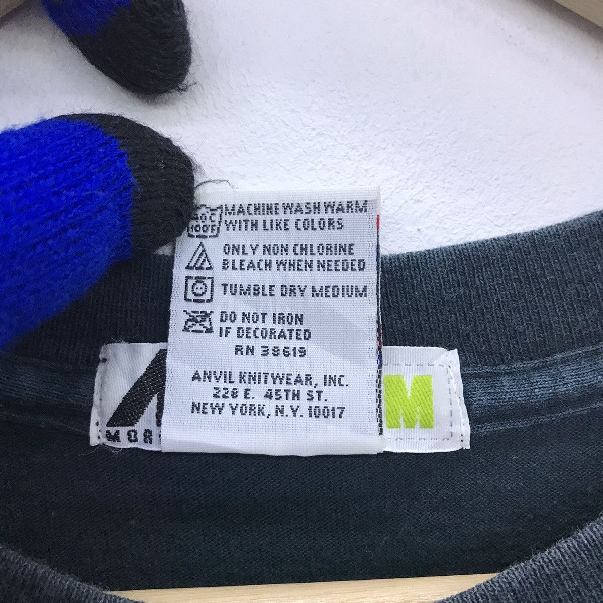 Anvil × Fragment Design × Hiroshi Fujiwara Rare!! Vintage More About Less Spellout tee Size US M / EU 48-50 / 2 - 10 Thumbnail