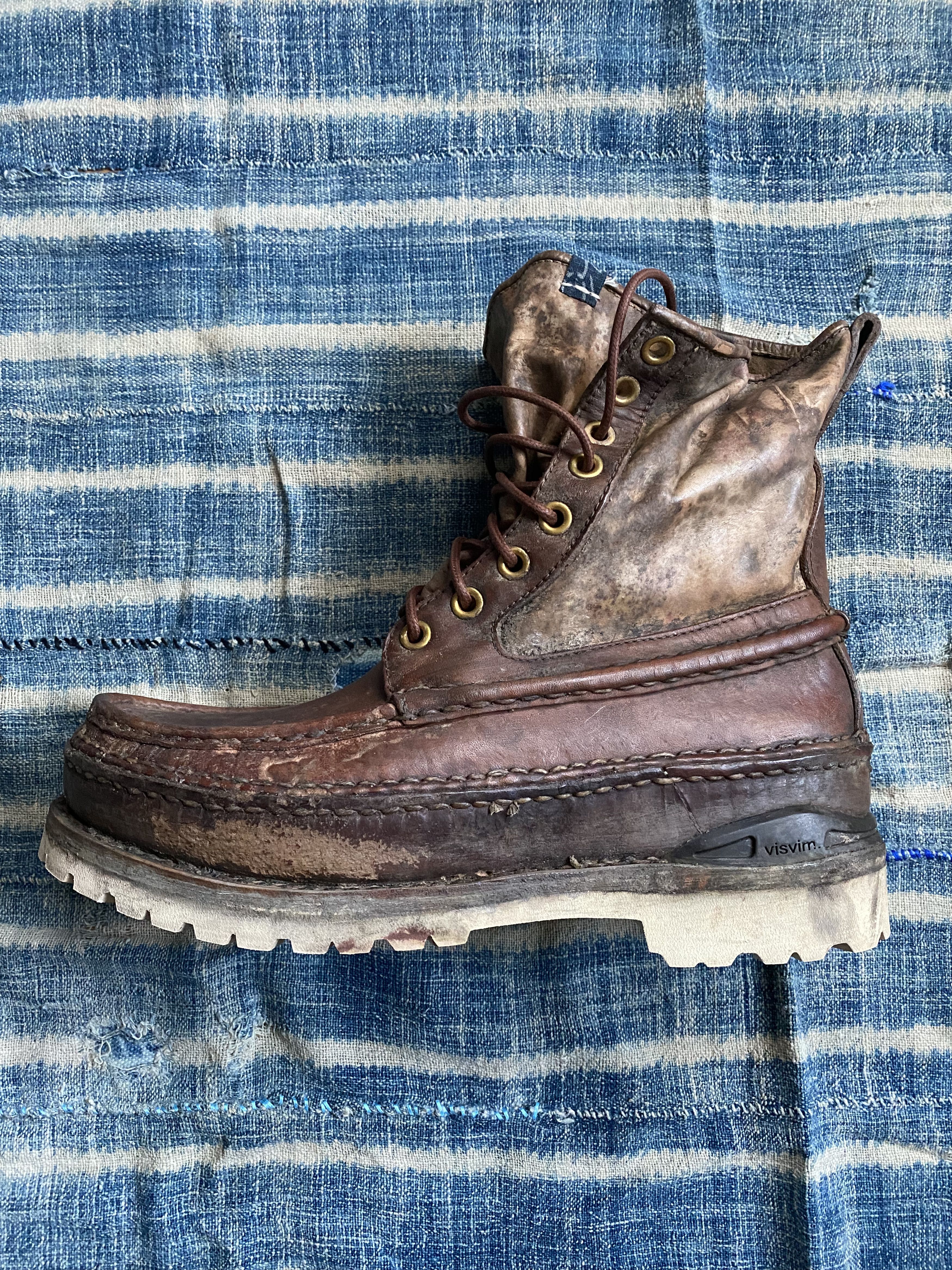 Visvim ICT Grizzly Boots | Grailed