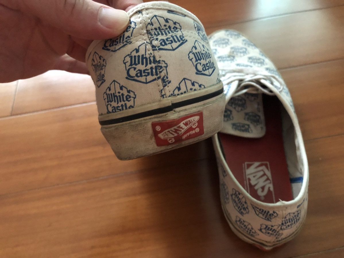 Supreme Supreme x Vans White Castle Authentic | Grailed