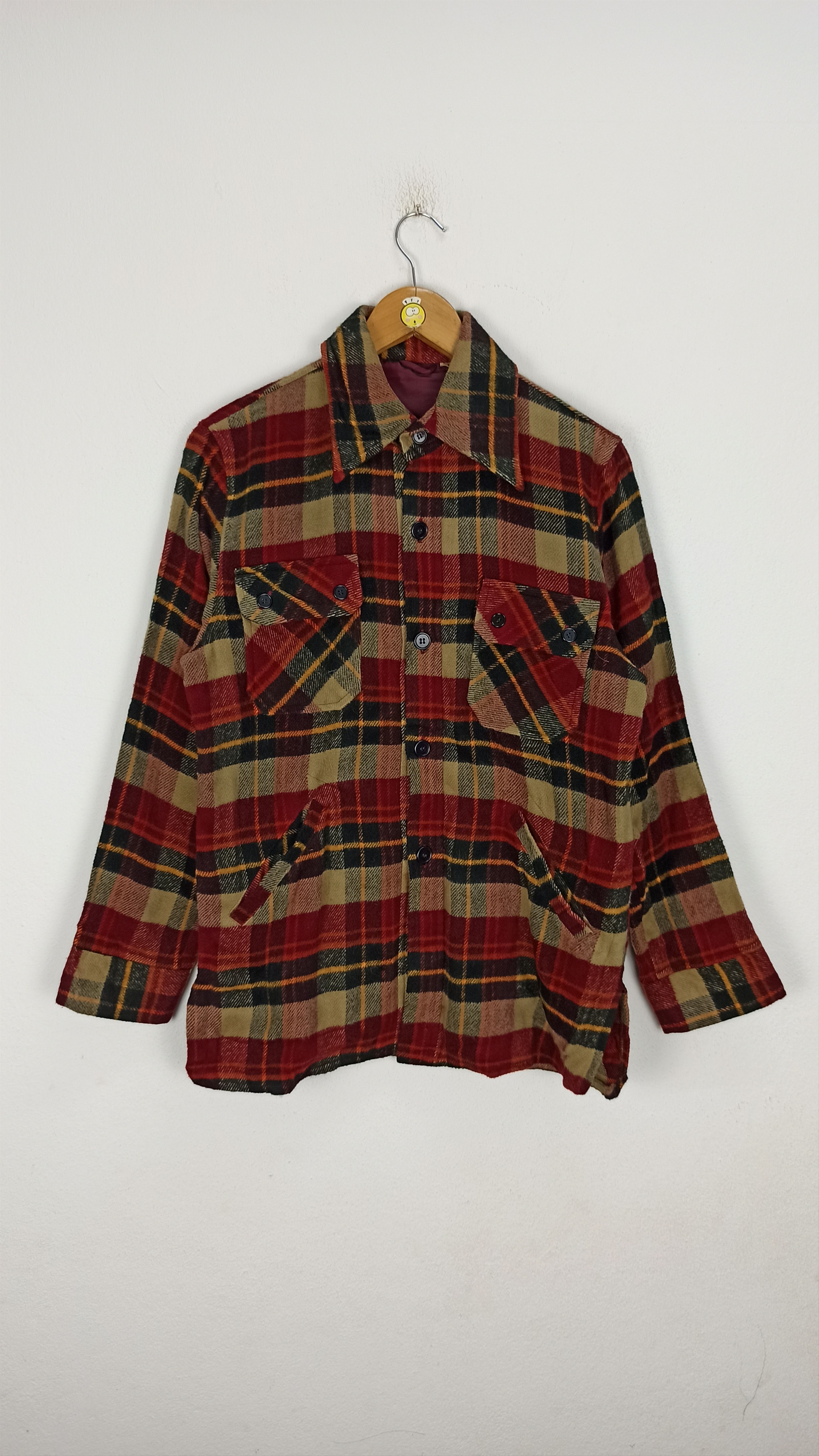 Japanese Brand Vintage Flannel Japanese Brand Made in Japan Size US M / EU 48-50 / 2 - 1 Thumbnail