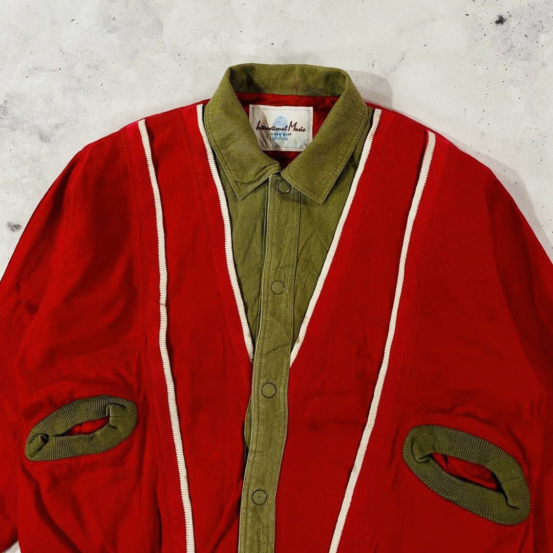 20471120 ❤️‍🔥OFFERS❤️‍🔥80s International Music Box Handrib Jacket Size US L / EU 52-54 / 3 - 6 Thumbnail