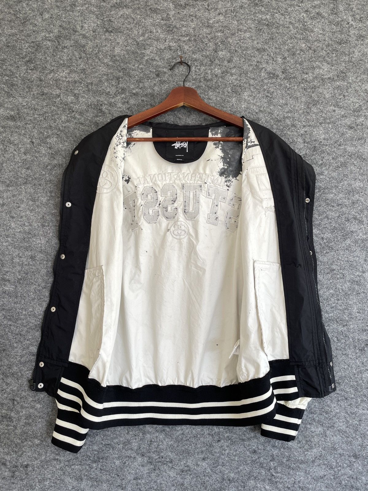 Stussy STUSSY WORLDWIDE BIG LOGO JACKET Size US M / EU 48-50 / 2 - 5 Thumbnail