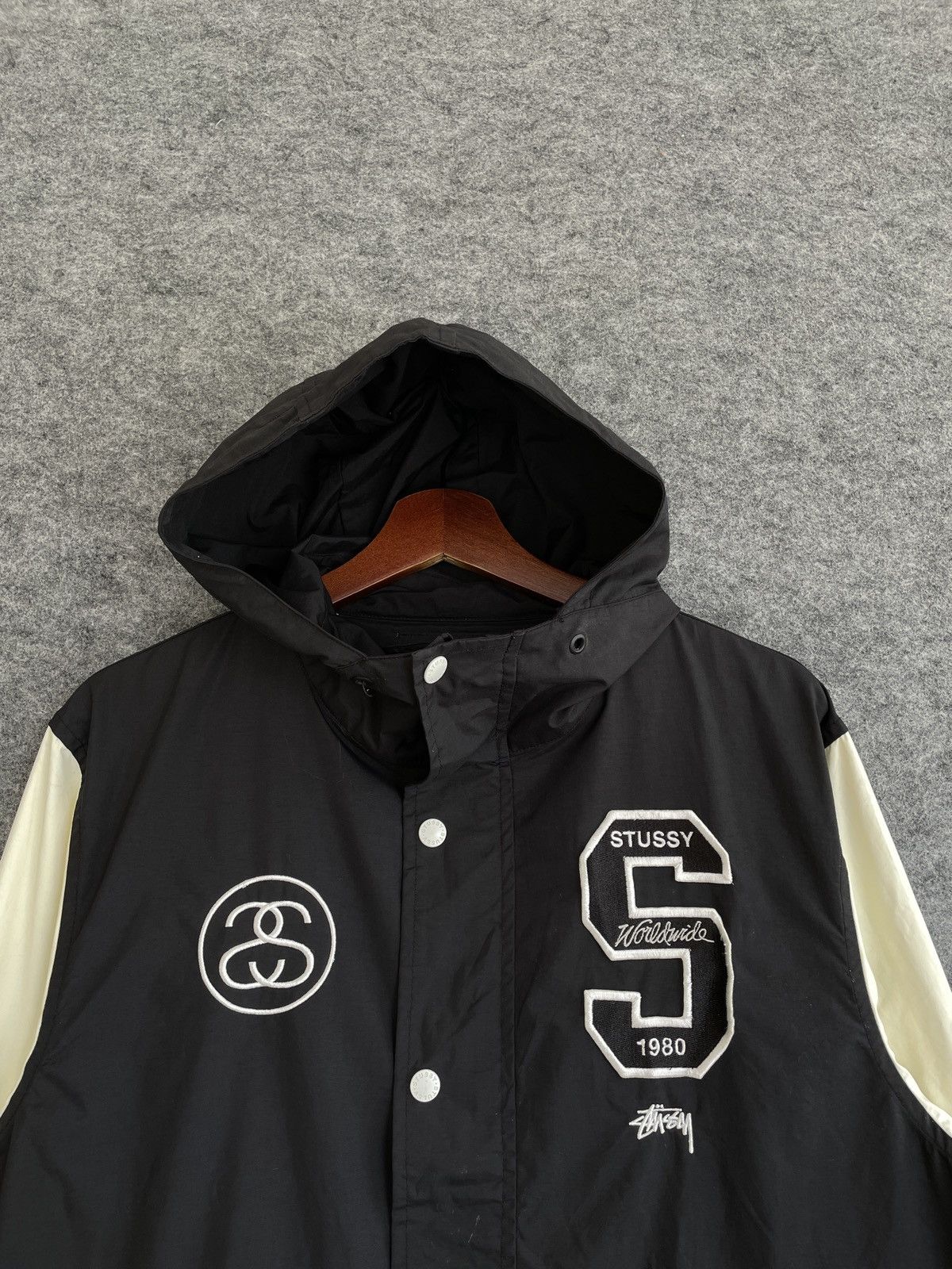 Stussy STUSSY WORLDWIDE BIG LOGO JACKET Size US M / EU 48-50 / 2 - 2 Thumbnail