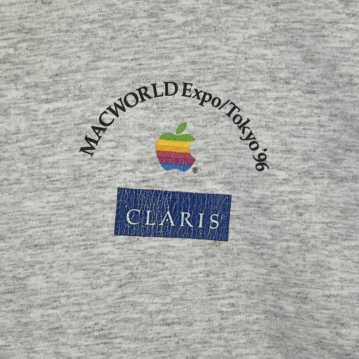 Apple × Vintage 90s Apple Computer Macworld Expo Tokyo 1996 Big Logo T-Shirt Size US M / EU 48-50 / 2 - 9 Thumbnail