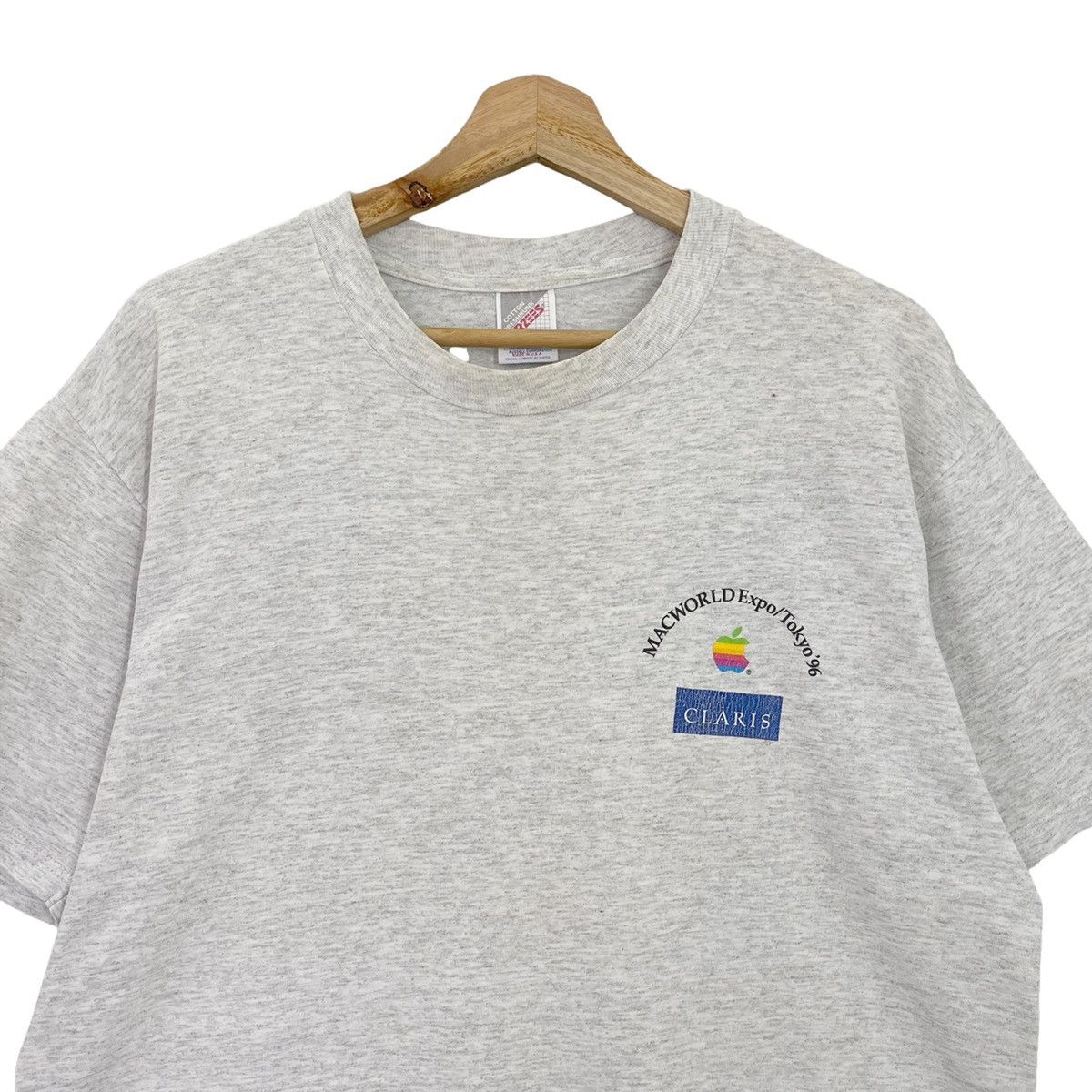 Apple × Vintage 90s Apple Computer Macworld Expo Tokyo 1996 Big Logo T-Shirt Size US M / EU 48-50 / 2 - 7 Thumbnail