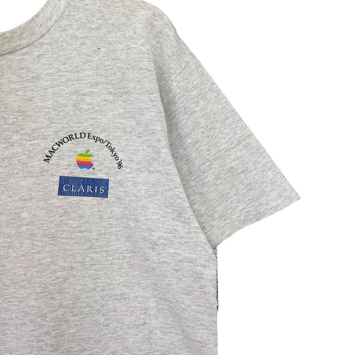 Apple × Vintage 90s Apple Computer Macworld Expo Tokyo 1996 Big Logo T-Shirt Size US M / EU 48-50 / 2 - 8 Thumbnail
