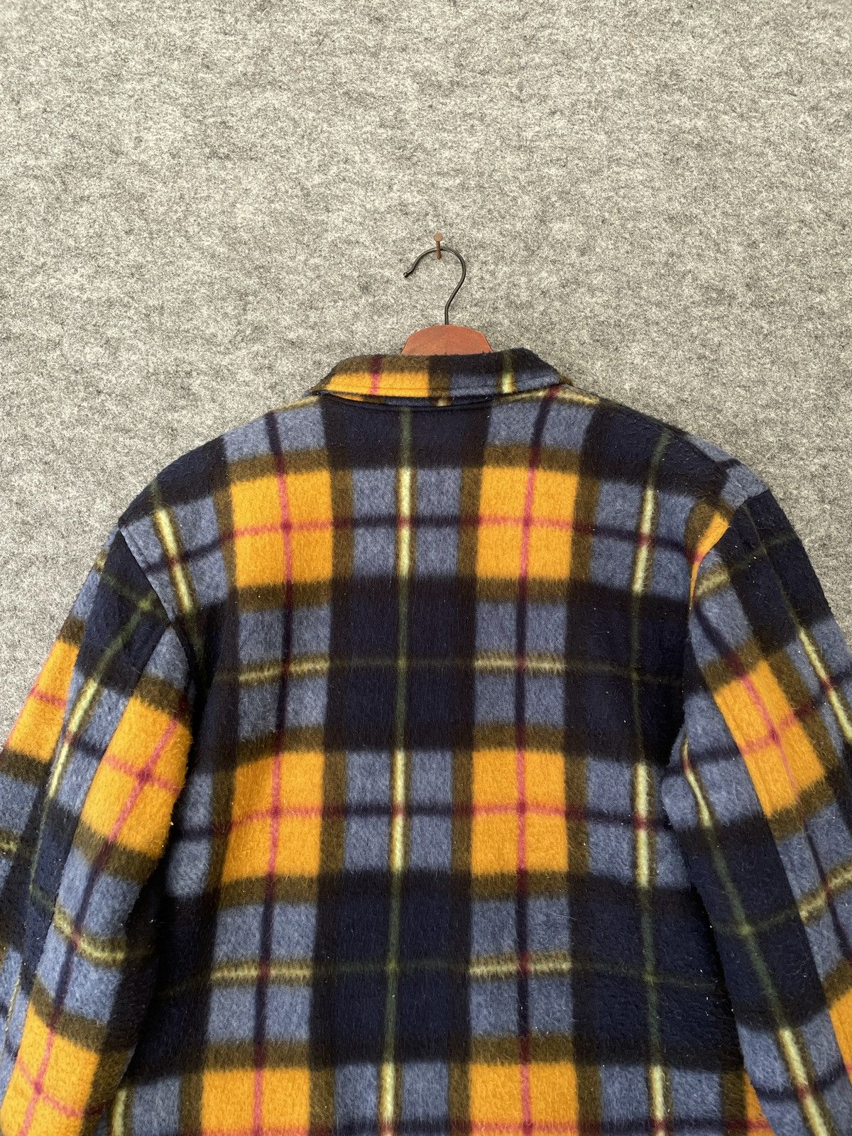 Japanese Brand VINTAGE DGNI TARTAN SHEARLING JACKET Size US S / EU 44-46 / 1 - 4 Thumbnail