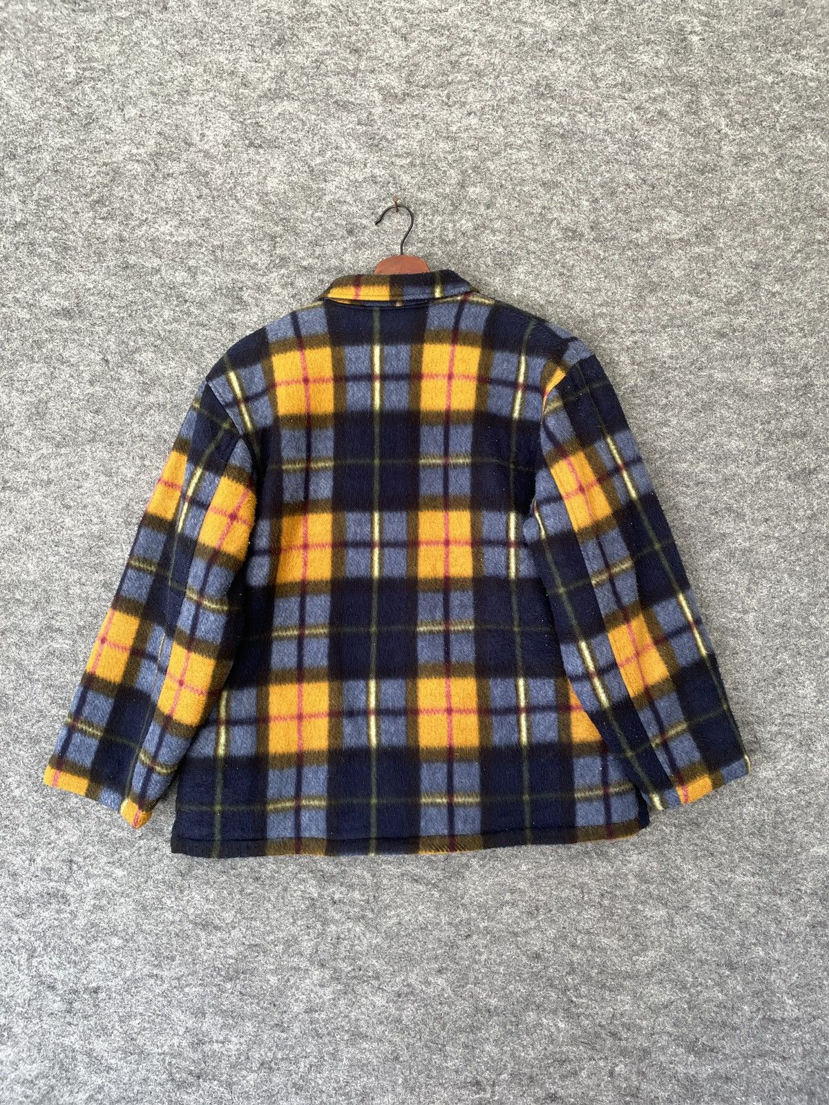 Japanese Brand VINTAGE DGNI TARTAN SHEARLING JACKET Size US S / EU 44-46 / 1 - 3 Thumbnail