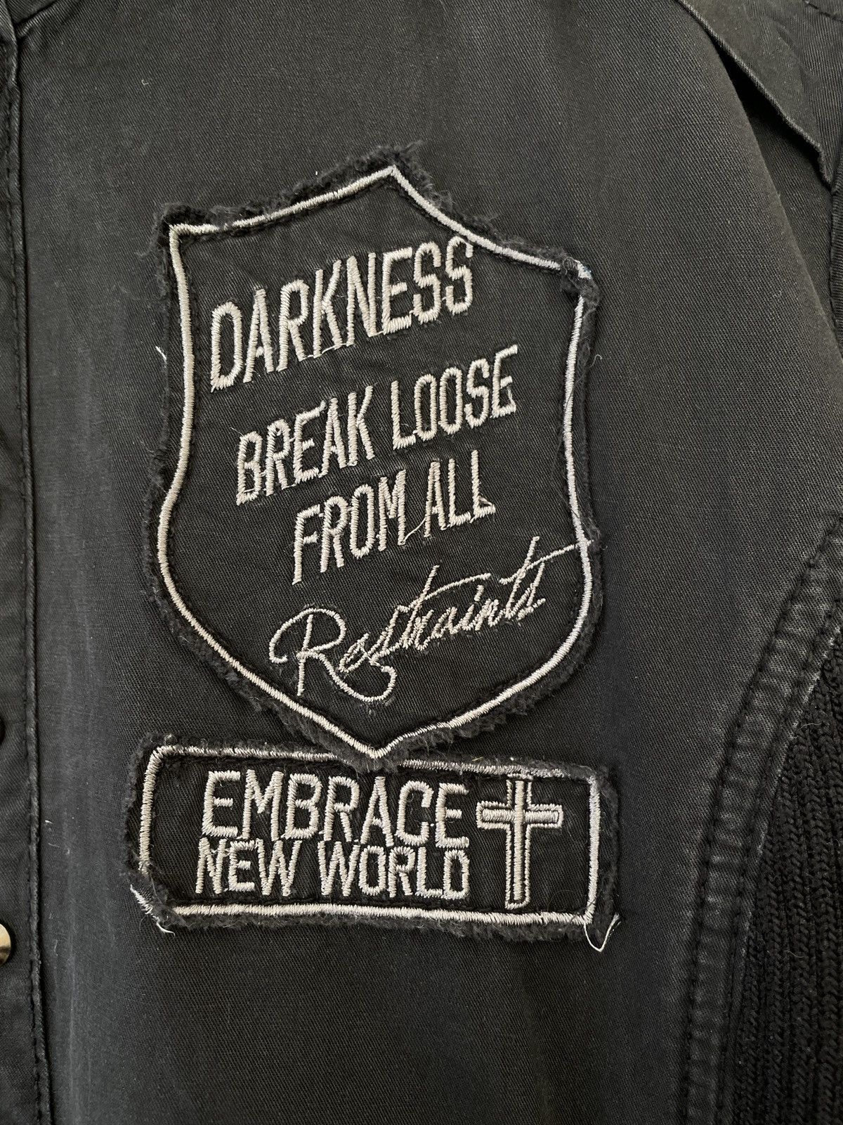 Seditionaries DISSTRESSED GHOST OF HARLEM ABSOLUTE CHAOTIC JACKET Size US M / EU 48-50 / 2 - 7 Thumbnail