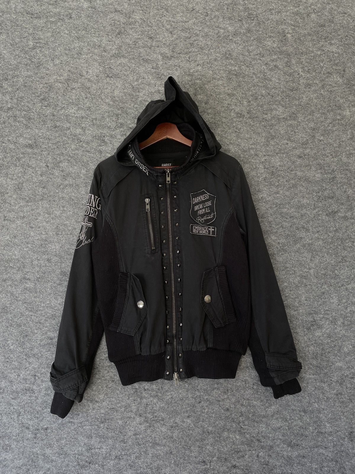 Seditionaries DISSTRESSED GHOST OF HARLEM ABSOLUTE CHAOTIC JACKET Size US M / EU 48-50 / 2 - 3 Thumbnail