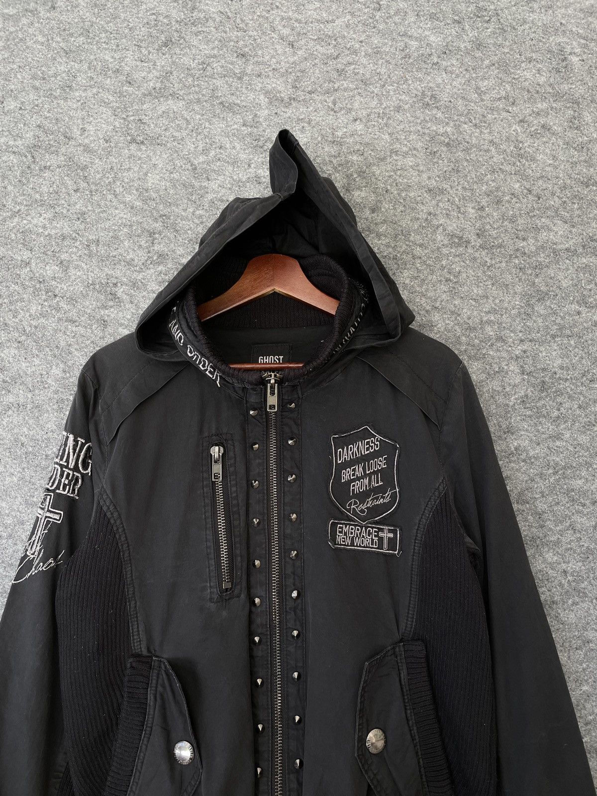 Seditionaries DISSTRESSED GHOST OF HARLEM ABSOLUTE CHAOTIC JACKET Size US M / EU 48-50 / 2 - 4 Thumbnail