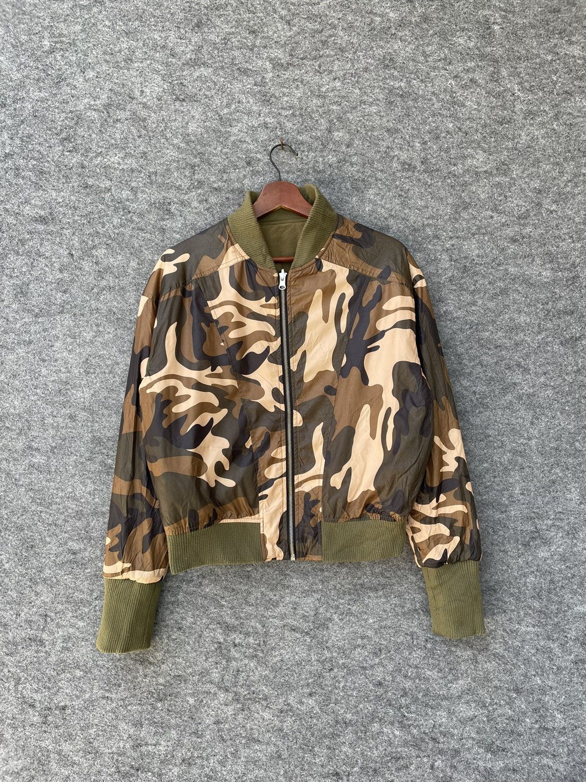 Japanese Brand MAISON GIFLY REVERSIBLE BOMBER JACKET Size US M / EU 48-50 / 2 - 1 Thumbnail