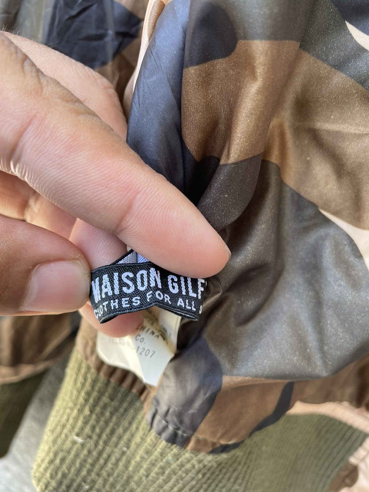 Japanese Brand MAISON GIFLY REVERSIBLE BOMBER JACKET Size US M / EU 48-50 / 2 - 9 Thumbnail