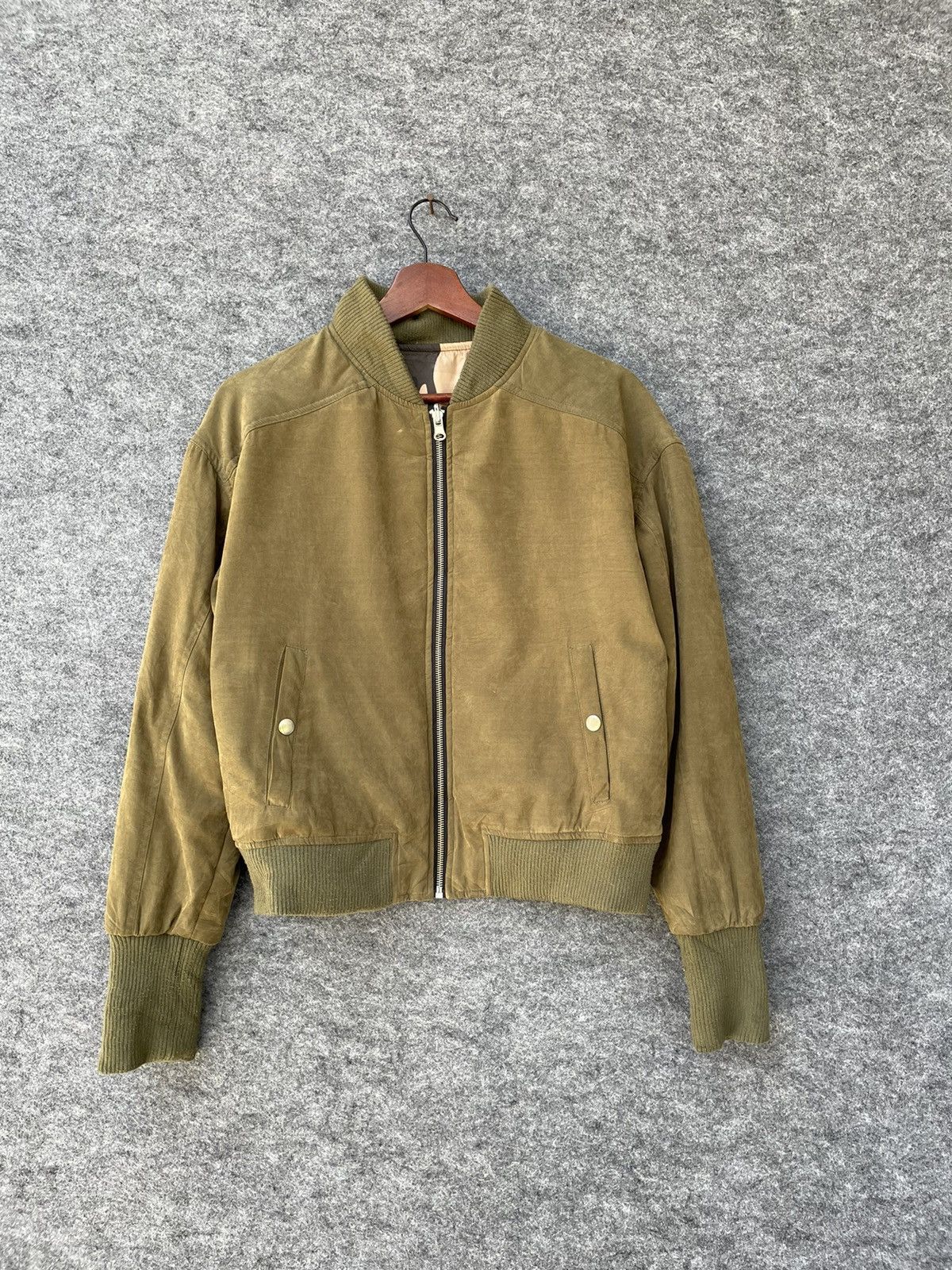 Japanese Brand MAISON GIFLY REVERSIBLE BOMBER JACKET Size US M / EU 48-50 / 2 - 2 Thumbnail