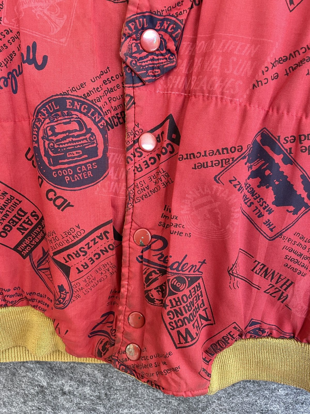 Japanese Brand VINTAGE GOLDEN DAYS OVERPRINTED JACKET Size US L / EU 52-54 / 3 - 7 Thumbnail