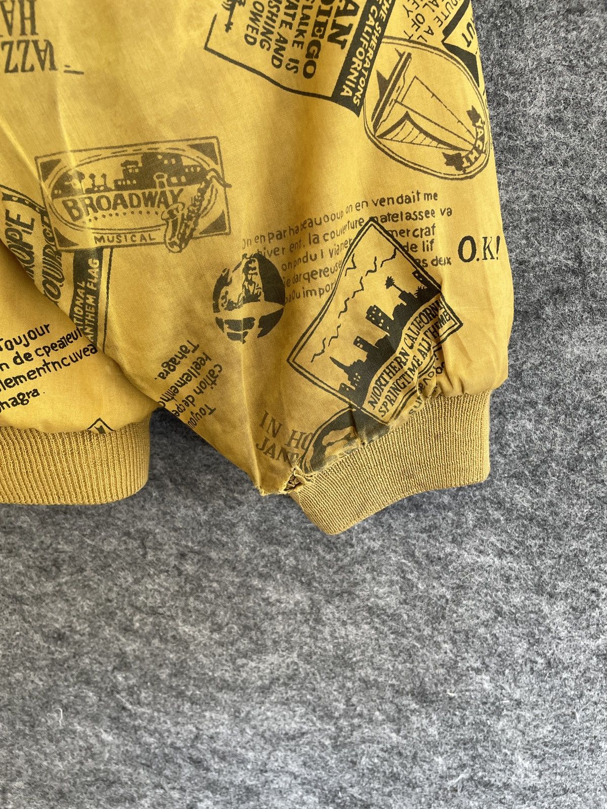 Japanese Brand VINTAGE GOLDEN DAYS OVERPRINTED JACKET Size US L / EU 52-54 / 3 - 11 Thumbnail