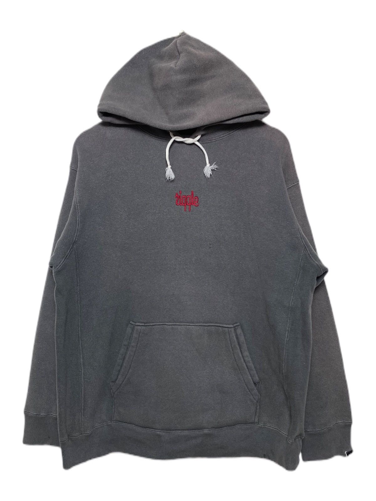 Japanese Brand Vintage Ripple Avant Garde Embroidered Hoodies Size US L / EU 52-54 / 3 - 1 Thumbnail