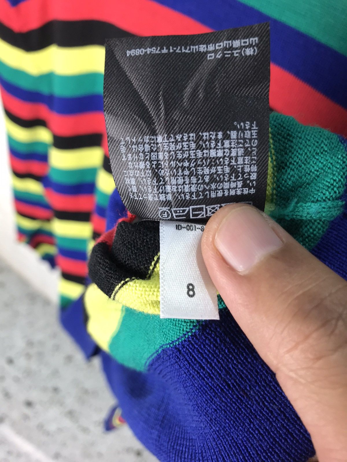JW Anderson × Uniqlo Jw Anderson Striped Long sweater turtleneck female Size M / US 6-8 / IT 42-44 - 5 Thumbnail