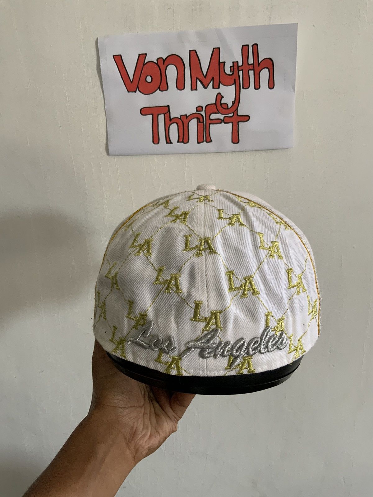 If Six Was Nine Los Angeles LA Diamond Hat Size ONE SIZE - 4 Thumbnail
