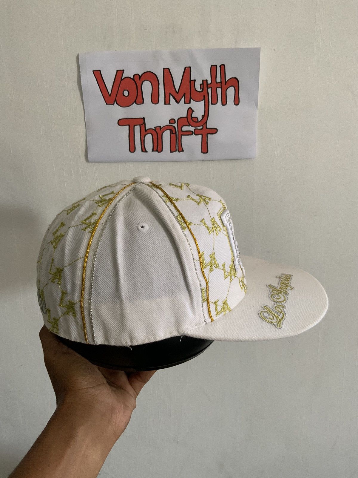 If Six Was Nine Los Angeles LA Diamond Hat Size ONE SIZE - 5 Thumbnail
