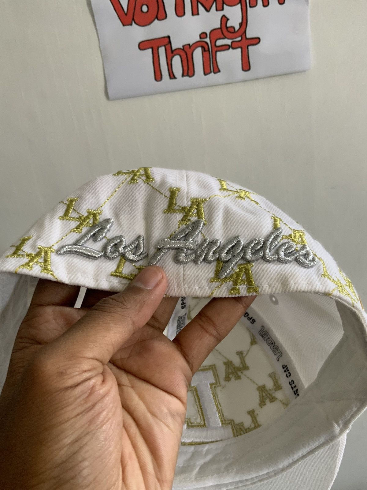 If Six Was Nine Los Angeles LA Diamond Hat Size ONE SIZE - 13 Thumbnail