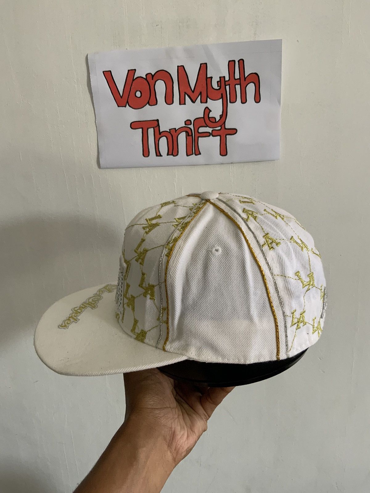 If Six Was Nine Los Angeles LA Diamond Hat Size ONE SIZE - 3 Thumbnail