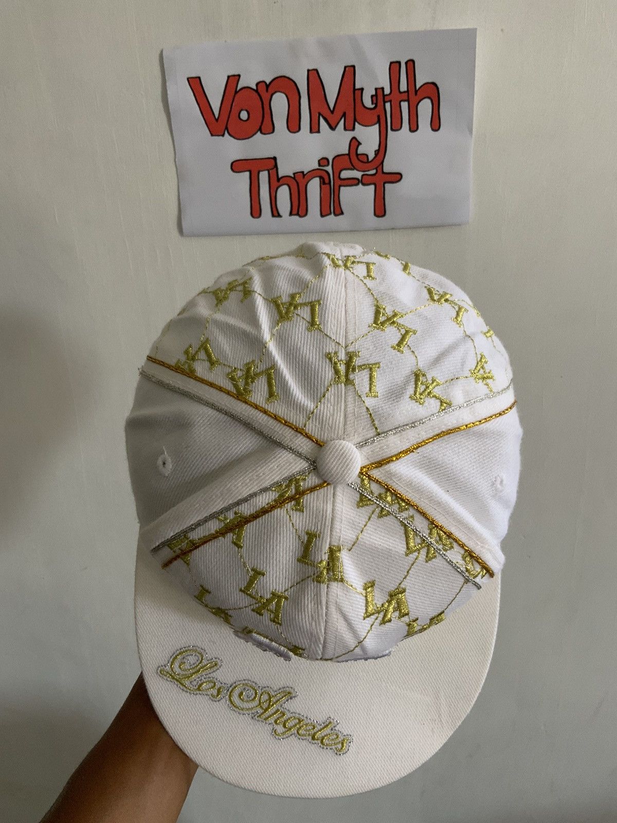 If Six Was Nine Los Angeles LA Diamond Hat Size ONE SIZE - 6 Thumbnail