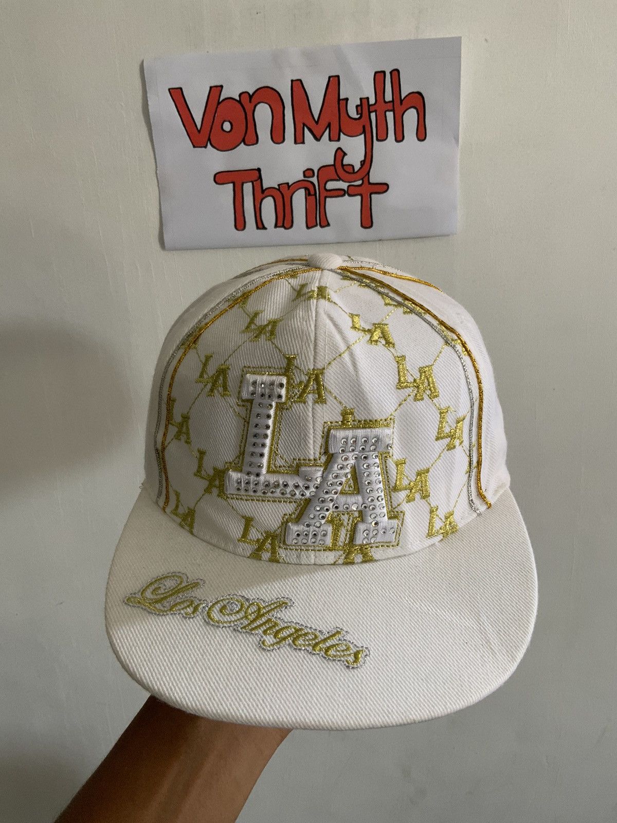 If Six Was Nine Los Angeles LA Diamond Hat Size ONE SIZE - 1 Thumbnail