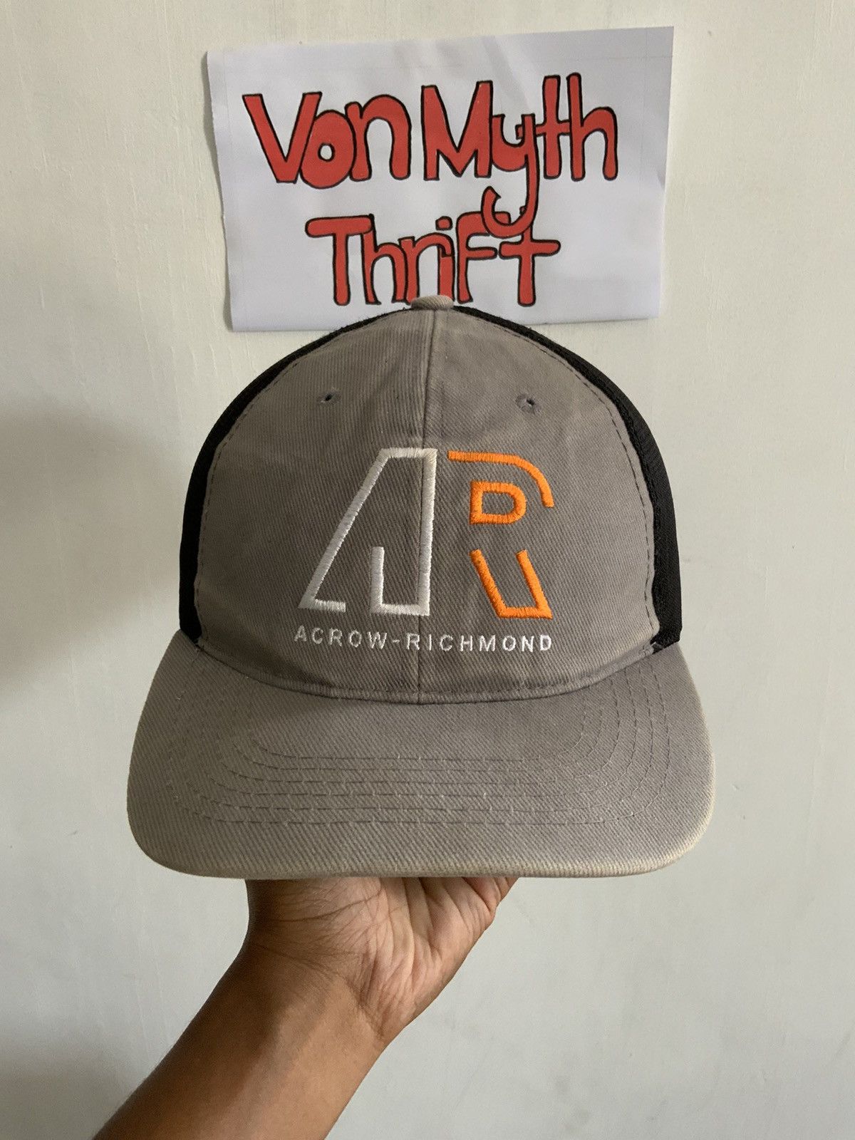 Designer Acrow Richmond Spellout Trucker Hat Size ONE SIZE - 5 Thumbnail