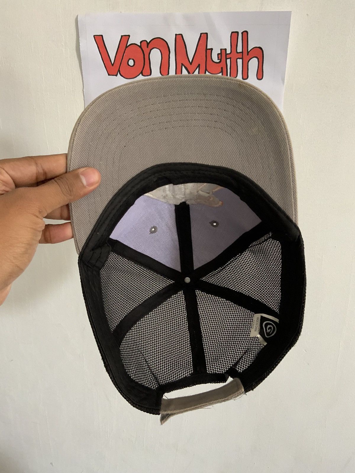 Designer Acrow Richmond Spellout Trucker Hat Size ONE SIZE - 7 Thumbnail