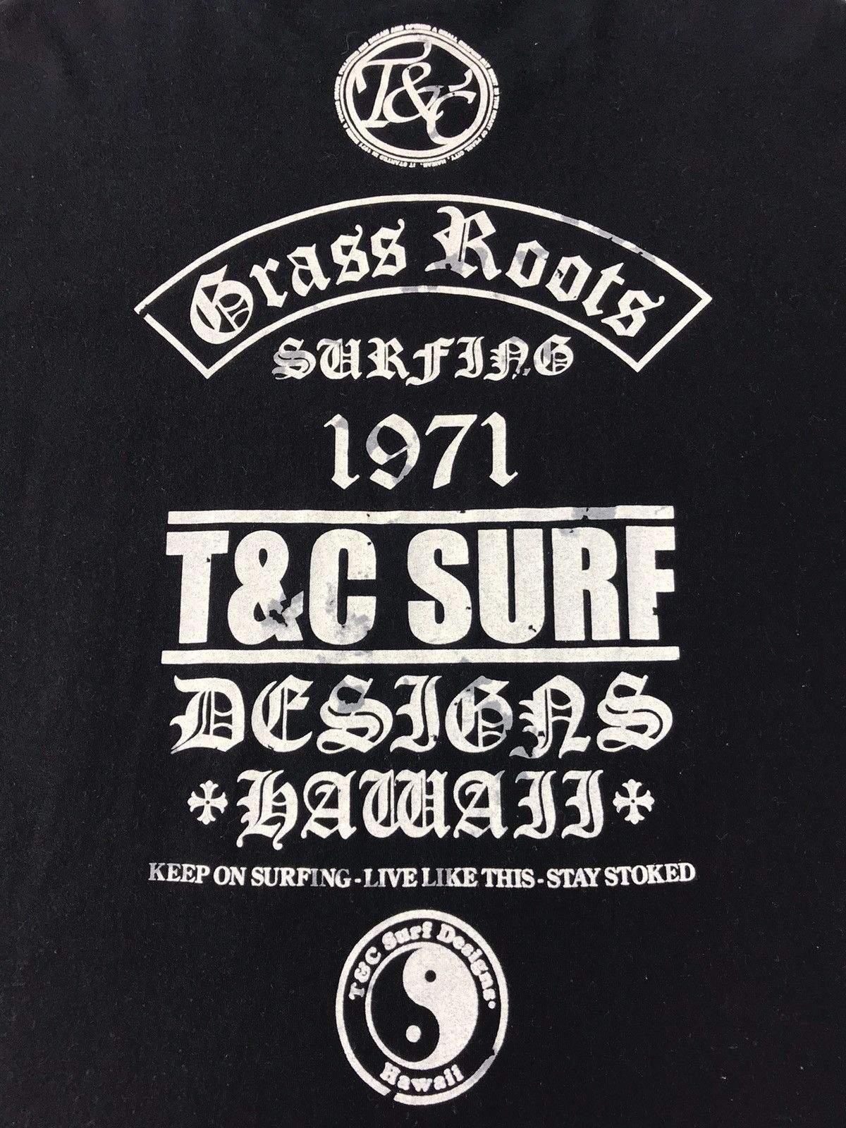 Japanese Brand T&C Surf Designs Home Grown In Hawaii 1971 T-Shirt Size US XL / EU 56 / 4 - 11 Thumbnail