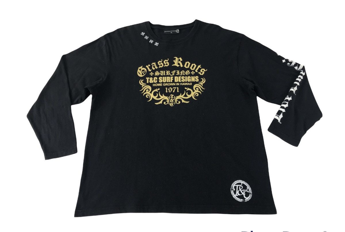 Japanese Brand T&C Surf Designs Home Grown In Hawaii 1971 T-Shirt Size US XL / EU 56 / 4 - 1 Thumbnail