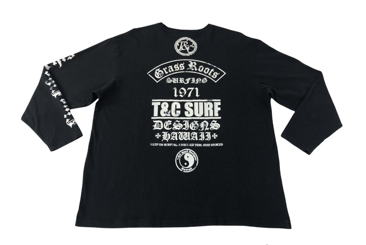 Japanese Brand T&C Surf Designs Home Grown In Hawaii 1971 T-Shirt Size US XL / EU 56 / 4 - 2 Thumbnail
