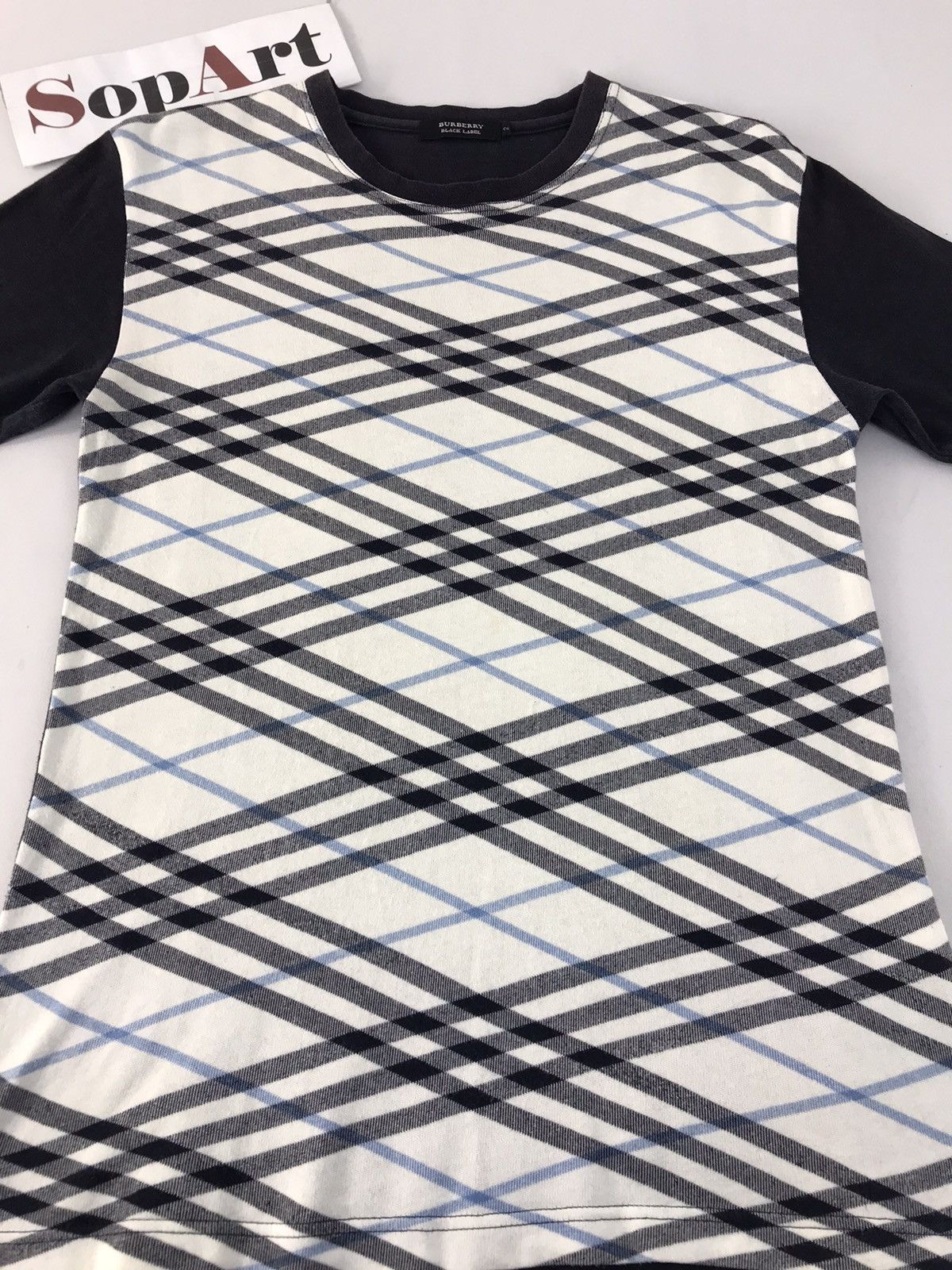 Burberry Burberry Black Label Striped Design Tee Size US S / EU 44-46 / 1 - 3 Thumbnail