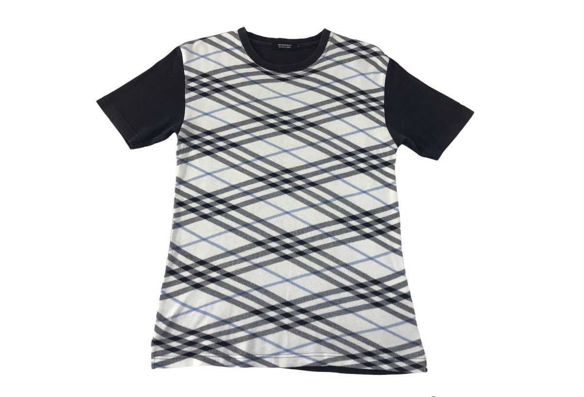Burberry Burberry Black Label Striped Design Tee Size US S / EU 44-46 / 1 - 1 Thumbnail