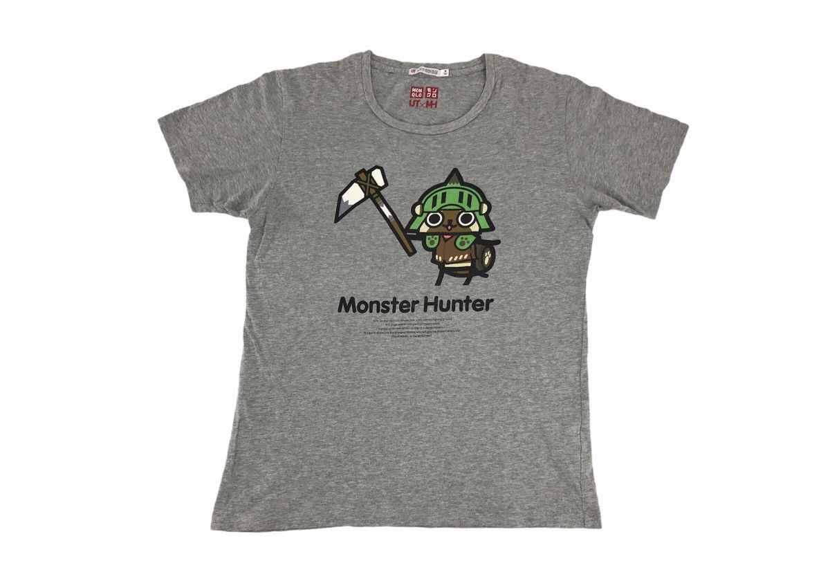 Cartoon Network × Japanese Brand × Uniqlo Monster Hunter Japanese Anime Cartoon Tee Size US M / EU 48-50 / 2 - 1 Thumbnail