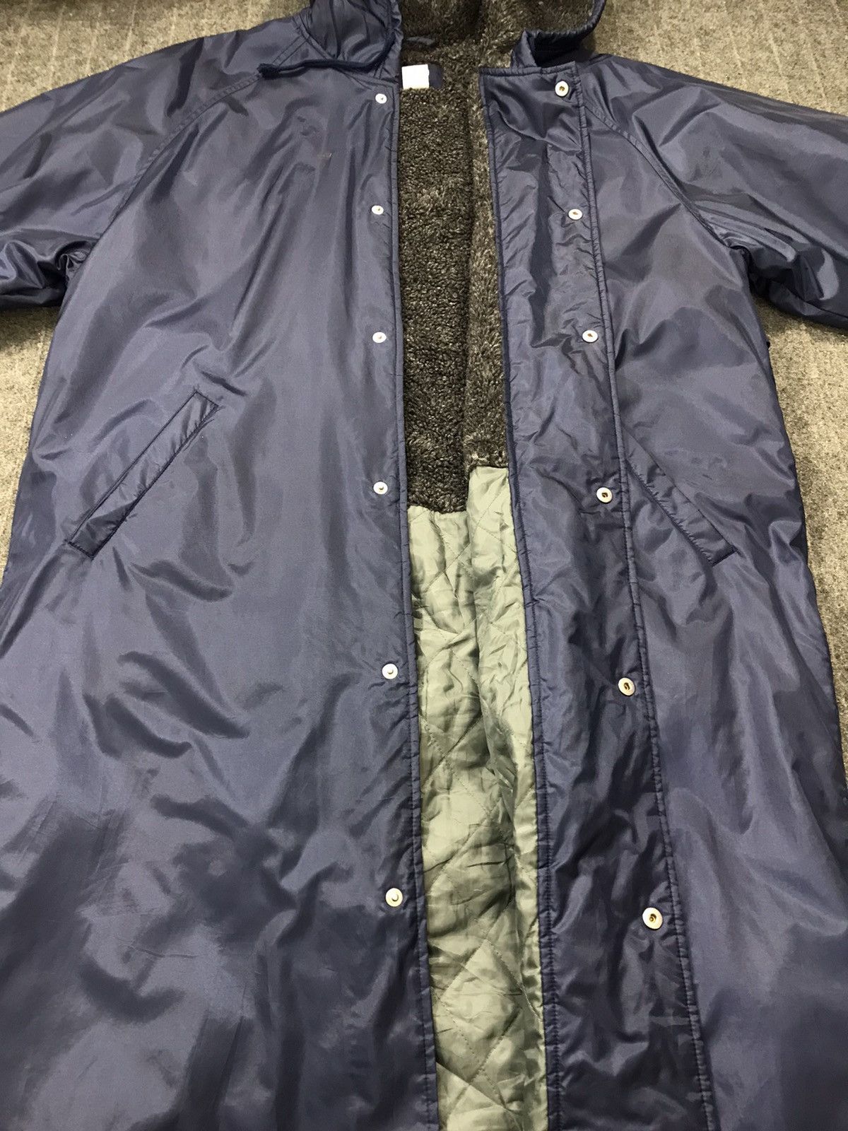 Converse Vtg Converse Parkas Snap Button Hoodie design Size US XL / EU 56 / 4 - 9 Thumbnail