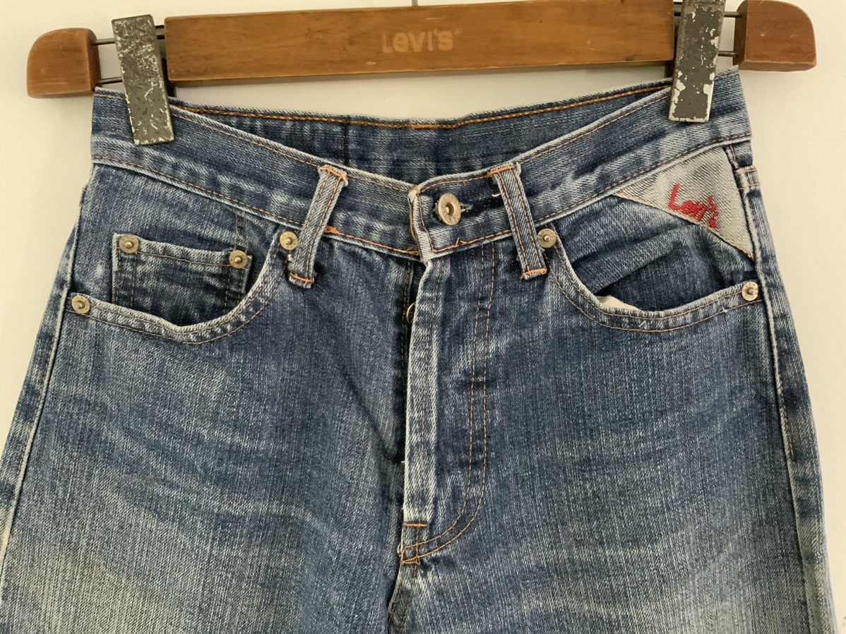 Levi's Vintage Big E Levi’s Selvedge Distressed Jeans Size US 28 / EU 44 - 3 Thumbnail