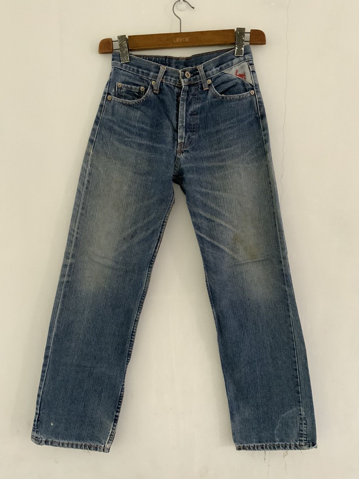 Levi's Vintage Big E Levi’s Selvedge Distressed Jeans Size US 28 / EU 44 - 1 Thumbnail