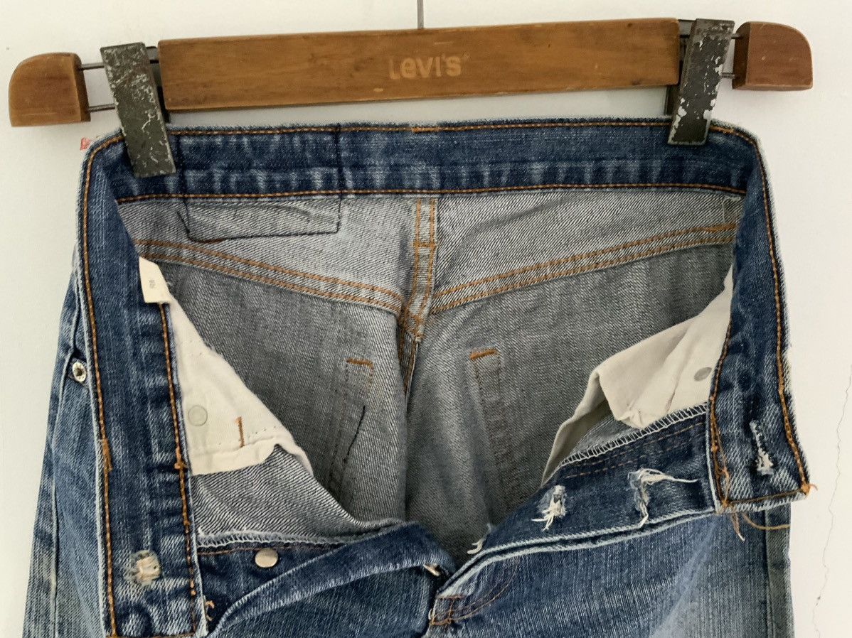 Levi's Vintage Big E Levi’s Selvedge Distressed Jeans Size US 28 / EU 44 - 17 Thumbnail