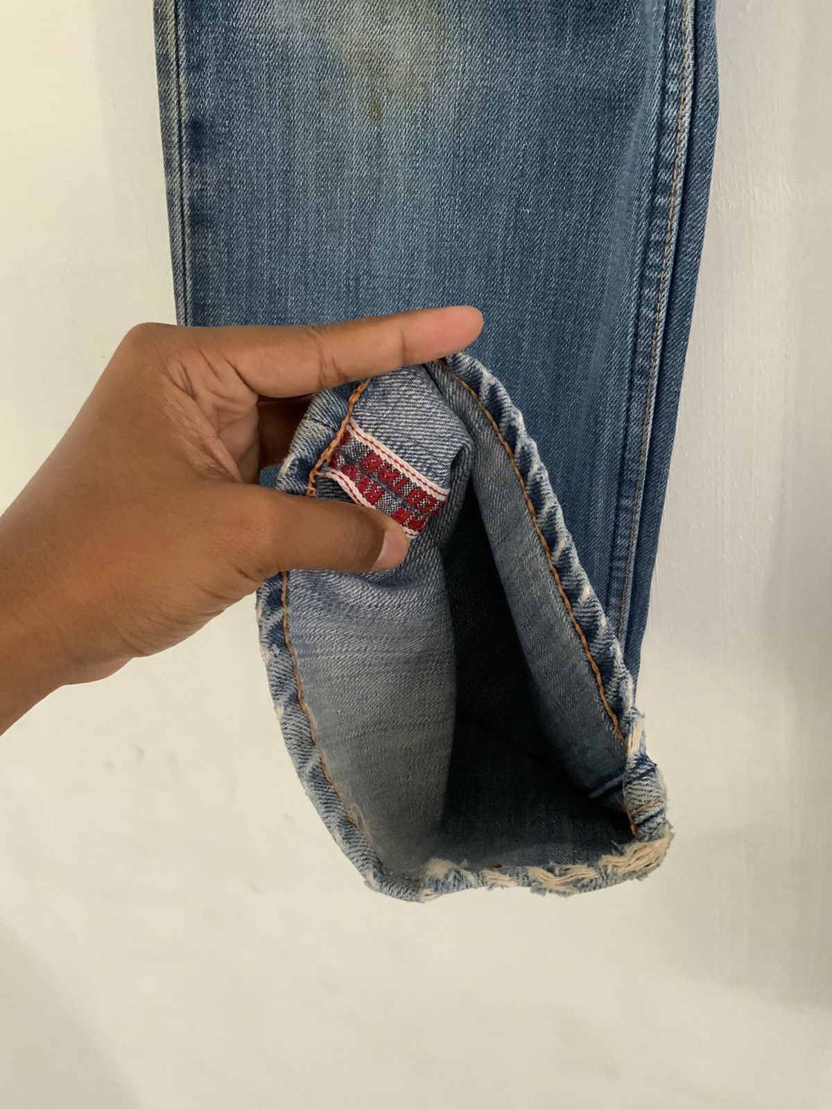 Levi's Vintage Big E Levi’s Selvegde Red Tab Denim Jean Size US 28 / EU 44 - 9 Thumbnail