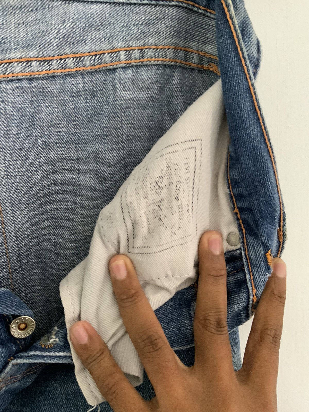 Levi's Vintage Big E Levi’s Selvegde Red Tab Denim Jean Size US 28 / EU 44 - 24 Thumbnail