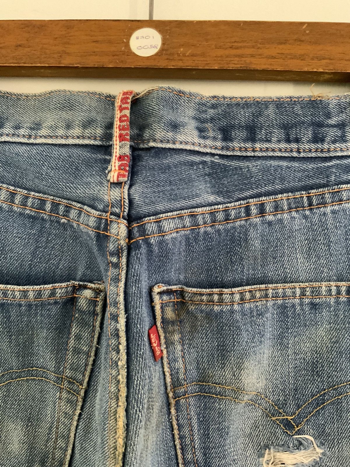 Levi's Vintage Big E Levi’s Selvegde Red Tab Denim Jean Size US 28 / EU 44 - 14 Thumbnail