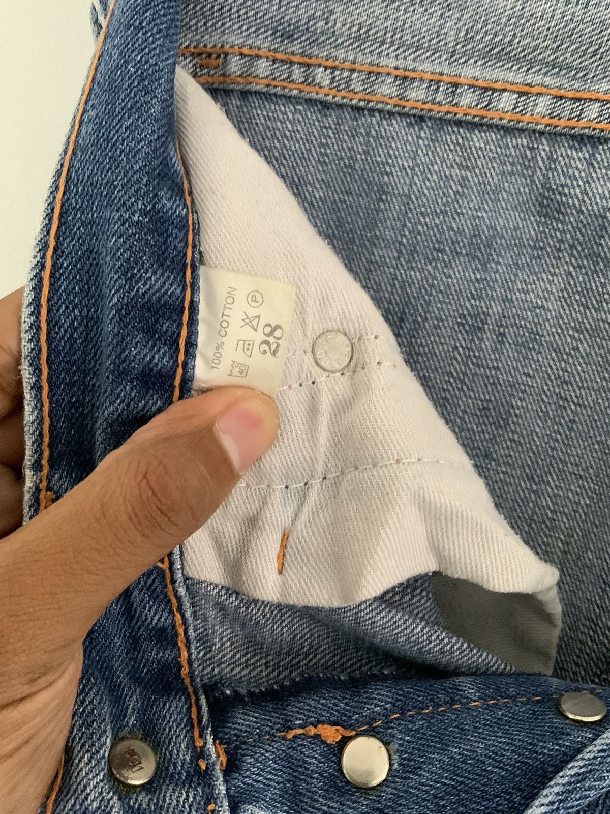 Levi's Vintage Big E Levi’s Selvegde Red Tab Denim Jean Size US 28 / EU 44 - 23 Thumbnail