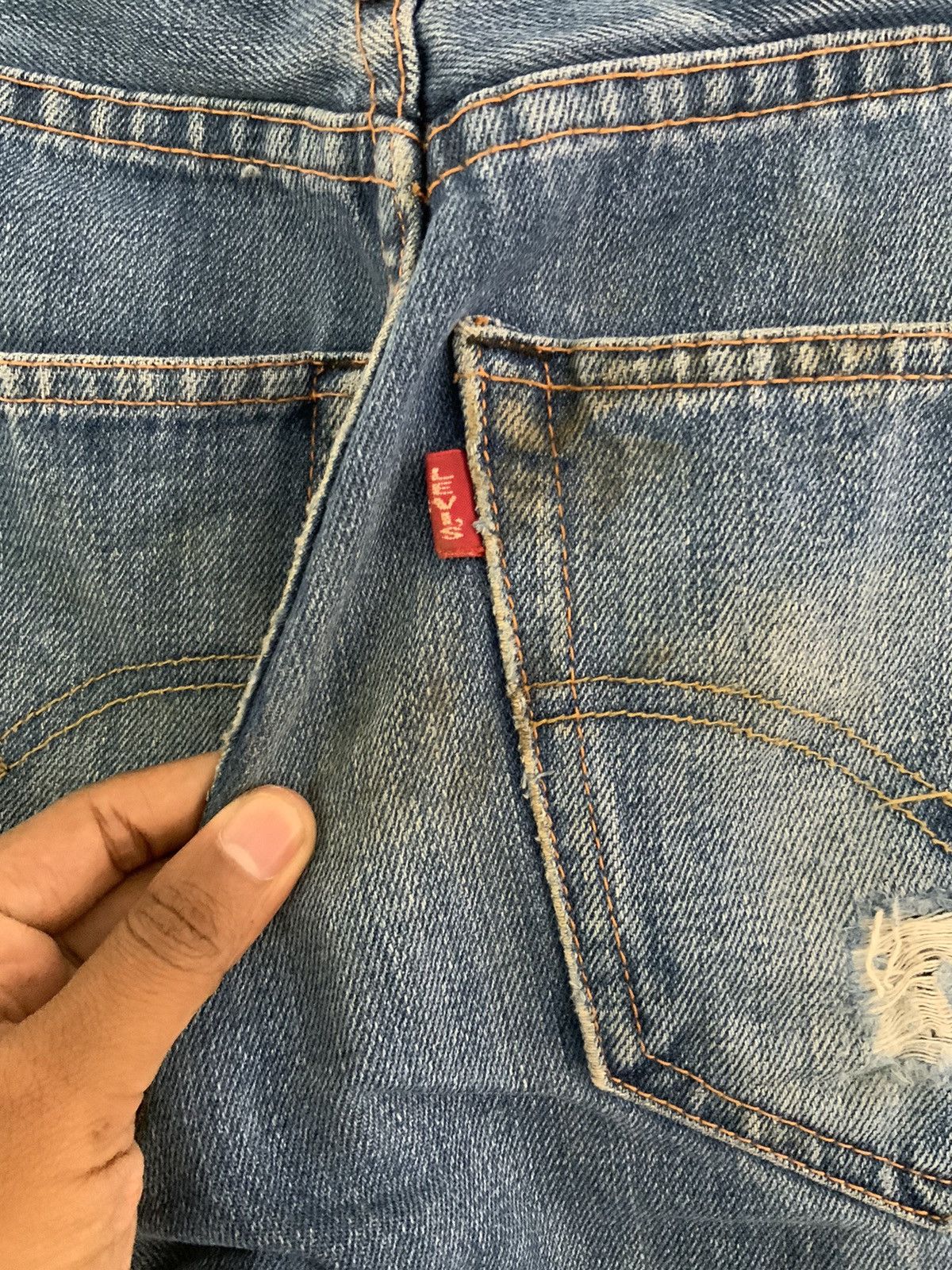 Levi's Vintage Big E Levi’s Selvegde Red Tab Denim Jean Size US 28 / EU 44 - 15 Thumbnail