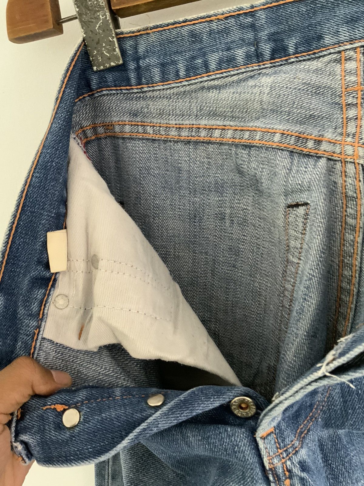 Levi's Vintage Big E Levi’s Selvegde Red Tab Denim Jean Size US 28 / EU 44 - 21 Thumbnail