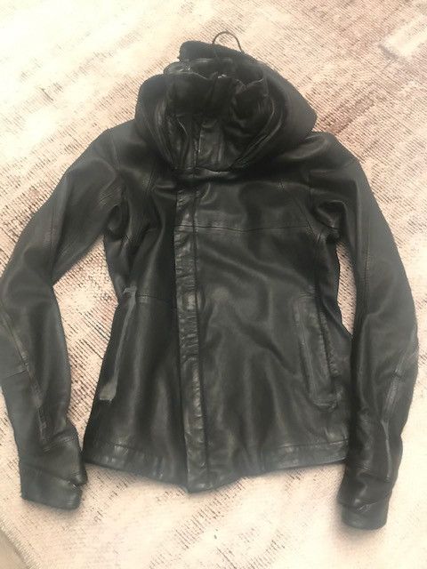 Devoa Devoa Sheep Leather Hooded Jacket | Grailed