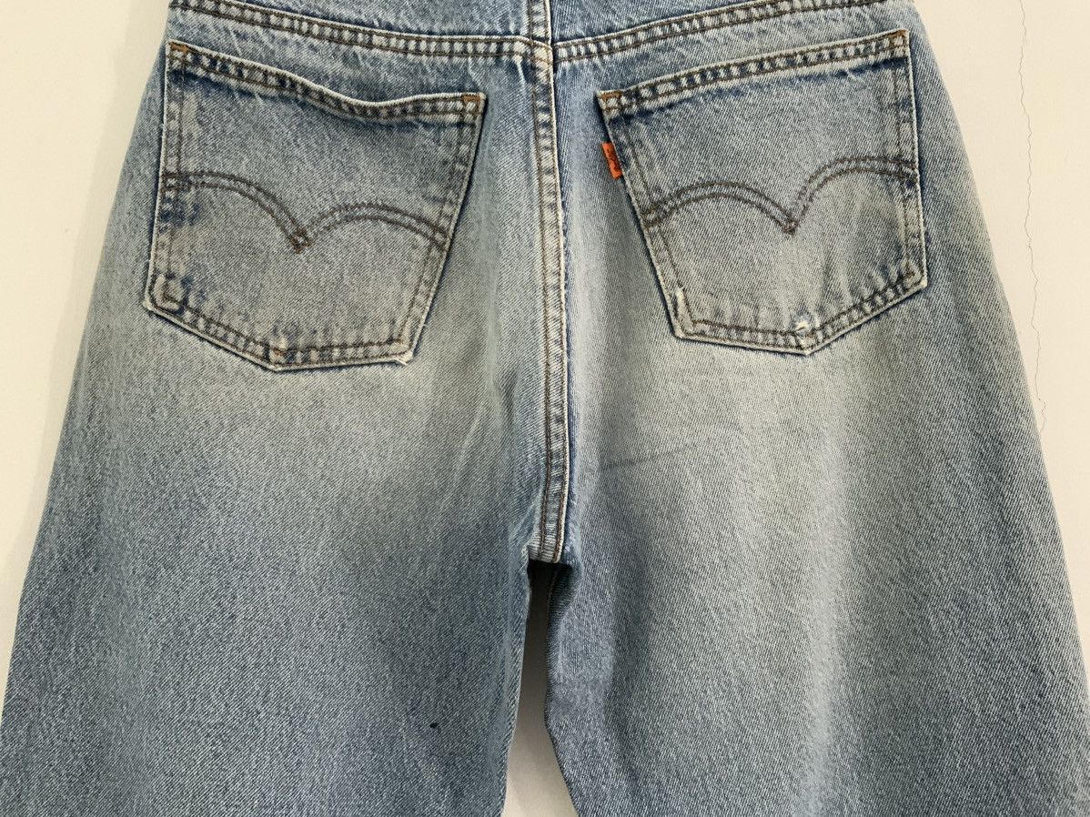 Levi's Vintage Levi’s Orange Tag Distressed Light Wash Acid Jean Size US 29 - 9 Thumbnail