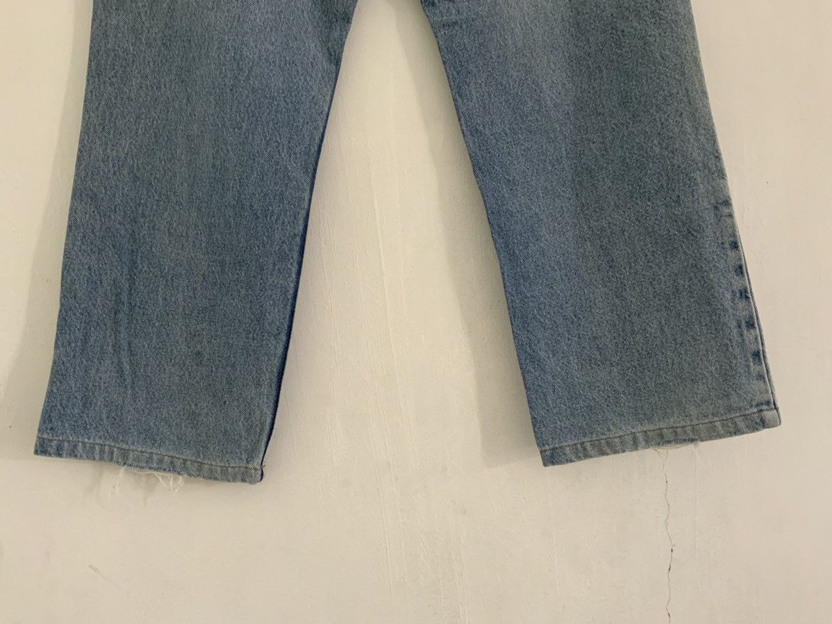 Levi's Vintage Levi’s Orange Tag Distressed Light Wash Acid Jean Size US 29 - 11 Thumbnail