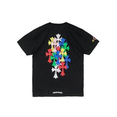 Chrome Hearts Multicolor Cross Logo Long Sleeve T-Shirt